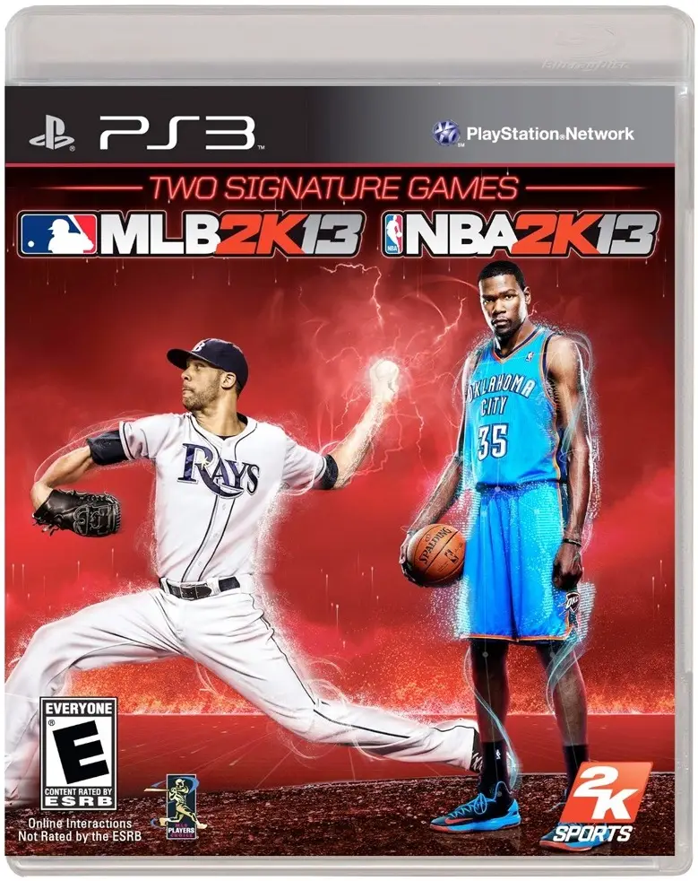 Capa de NBA 2K13/MLB 2K13 Combo Pack