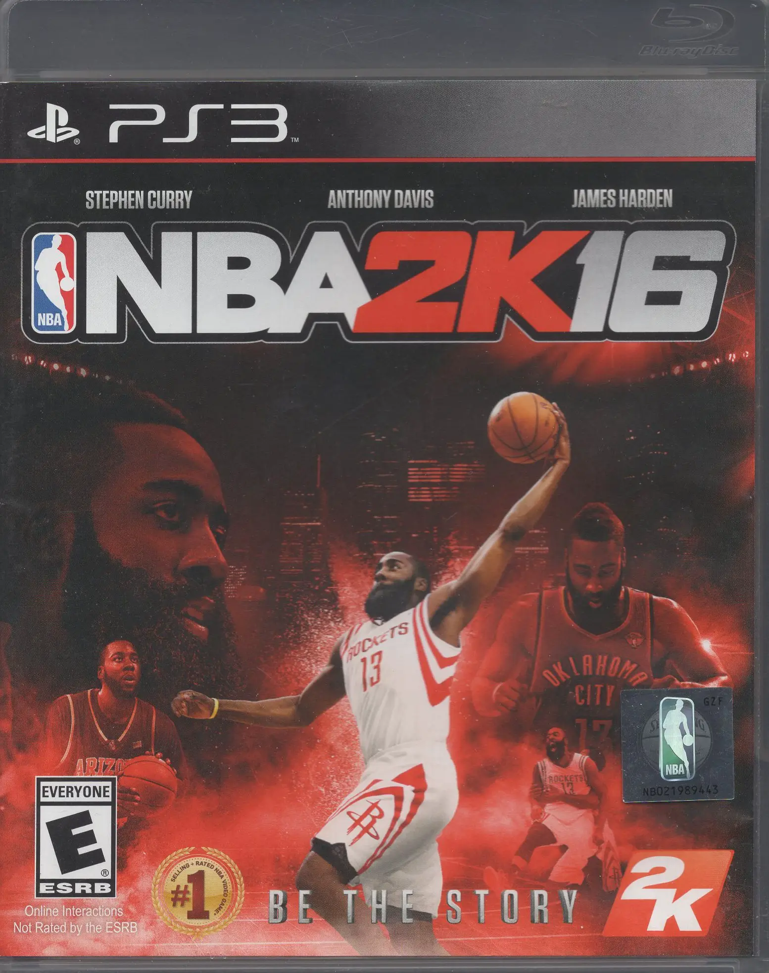 Capa de NBA 2K16 [James Harden]