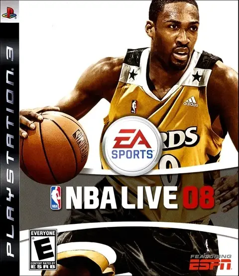 Capa de NBA Live 08