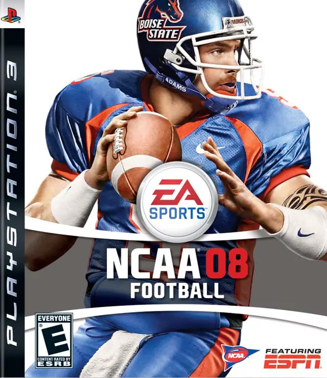 Capa de NCAA Football 08
