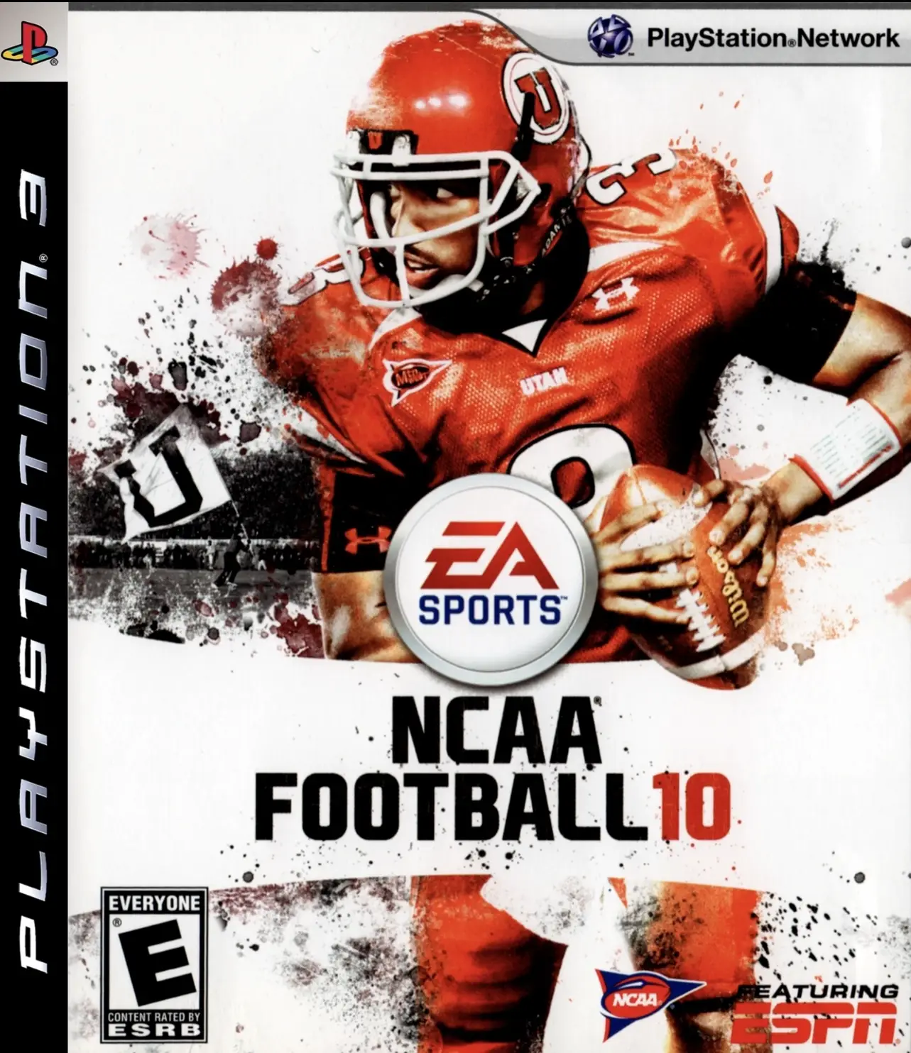Capa de NCAA Football 10