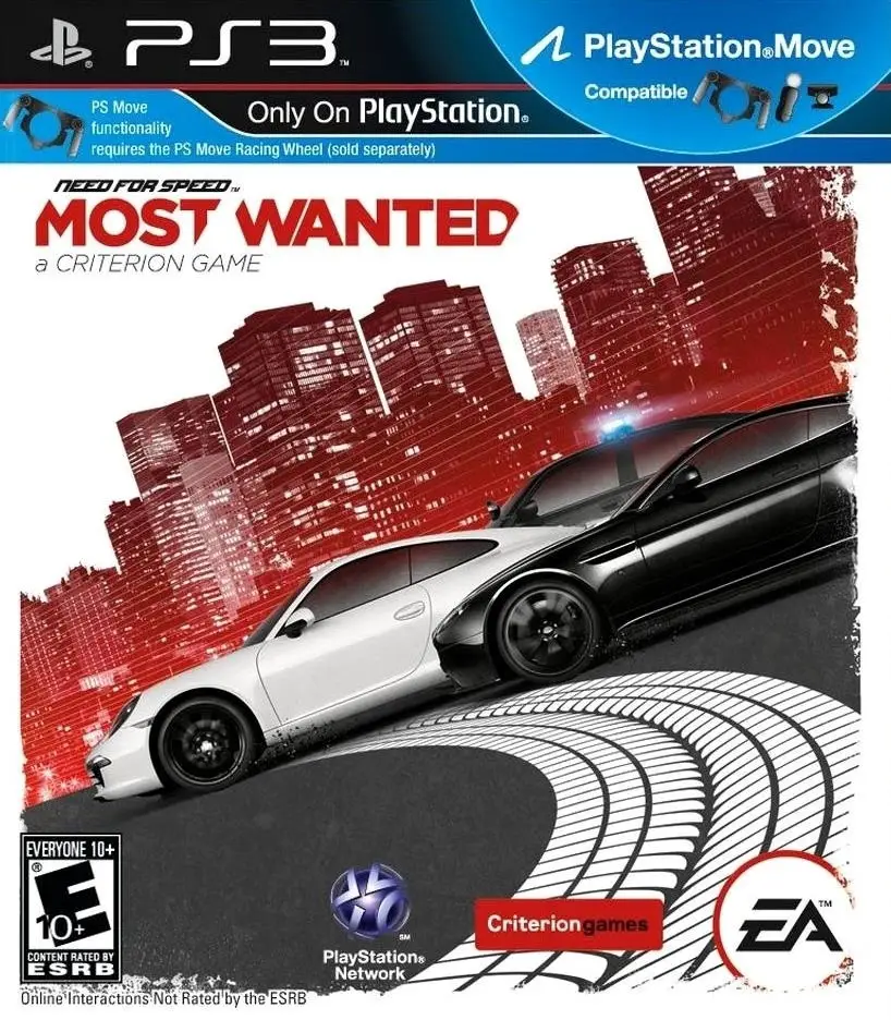 Capa de Need for Speed: Most Wanted