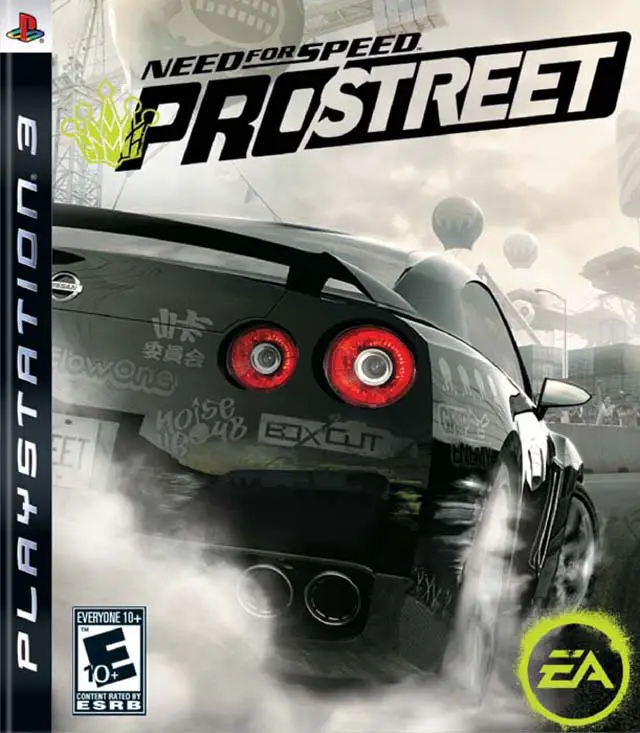 Capa de Need for Speed: ProStreet
