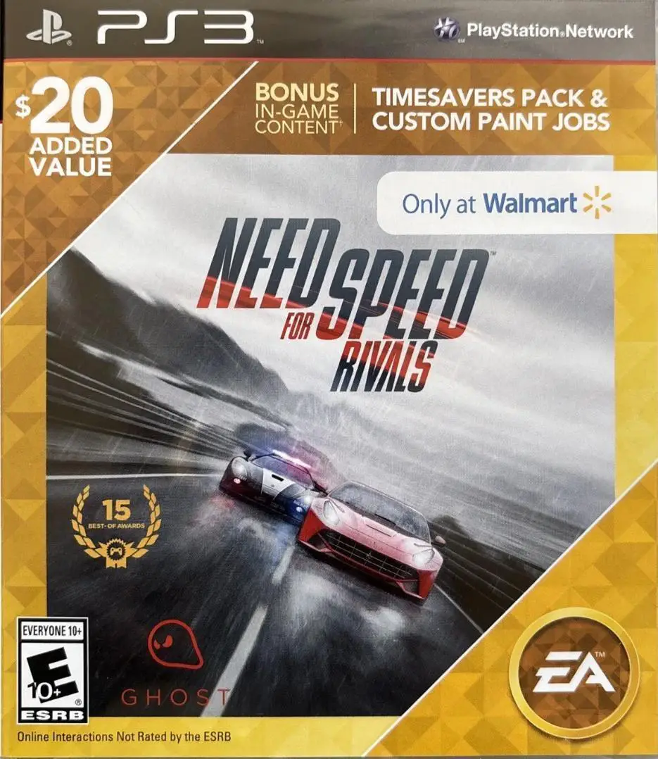 Capa de Need For Speed: Rivals [Walmart Edition]