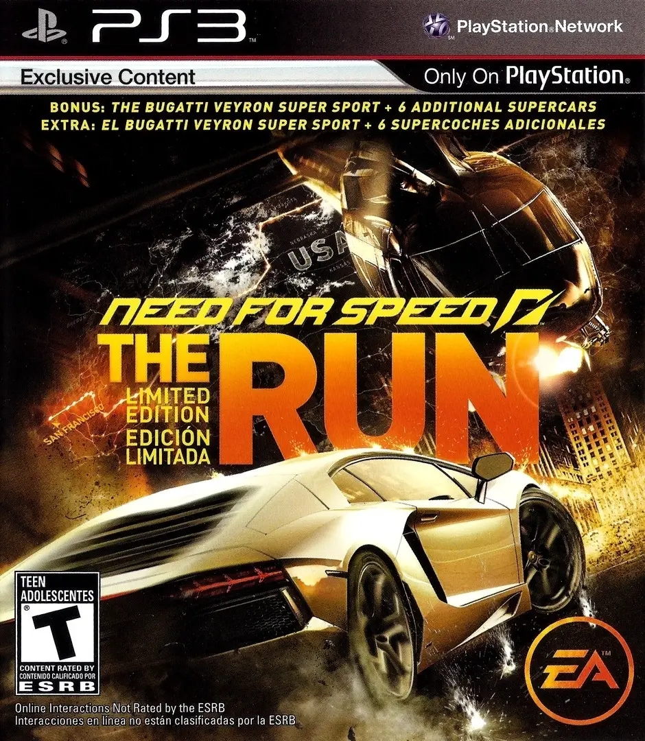Capa de Need for Speed: The Run [Limited Edition]