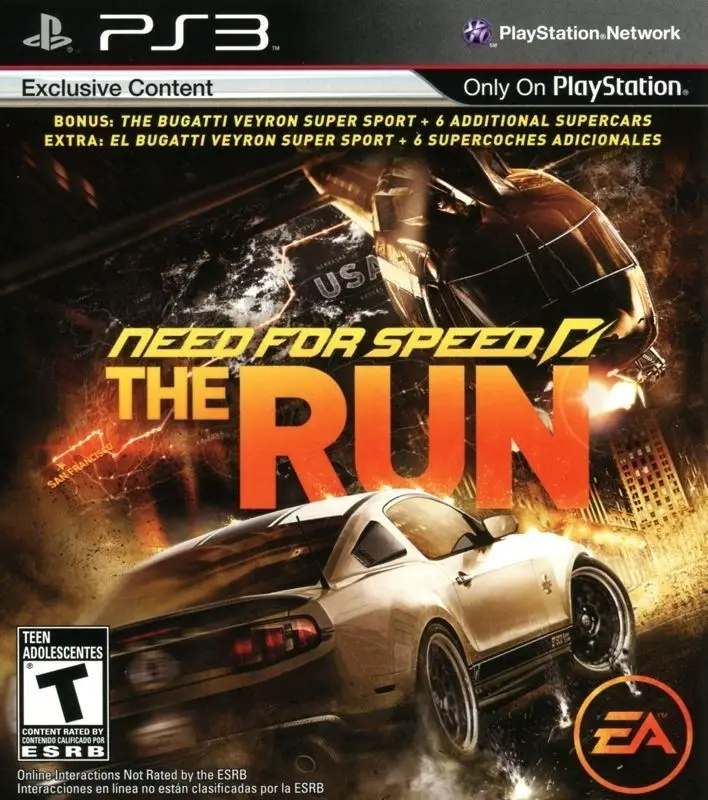 Capa de Need for Speed: The Run