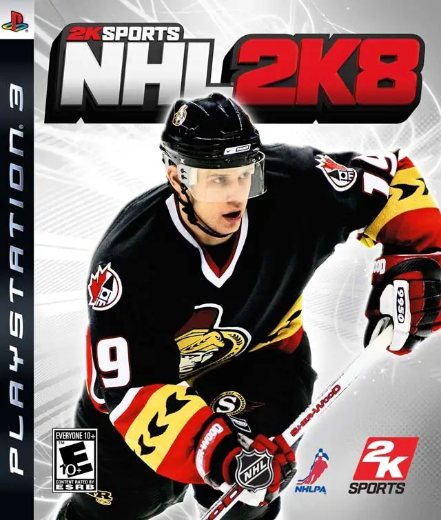 Capa de NHL 2K8