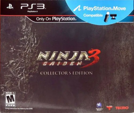 Capa de Ninja Gaiden 3 [Collector's Edition]