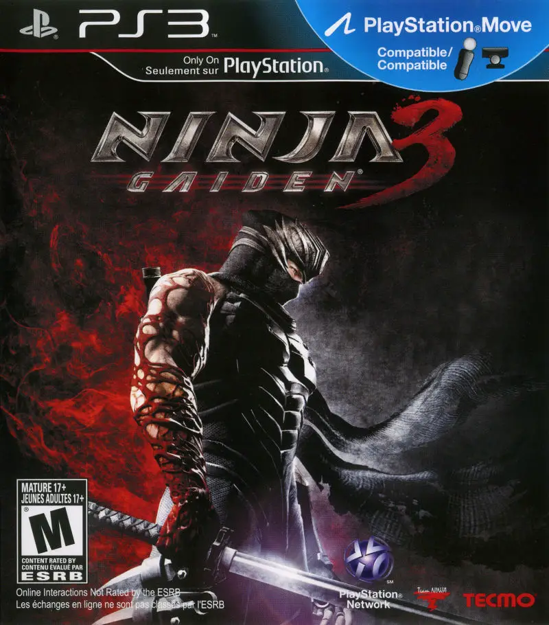 Capa de Ninja Gaiden 3