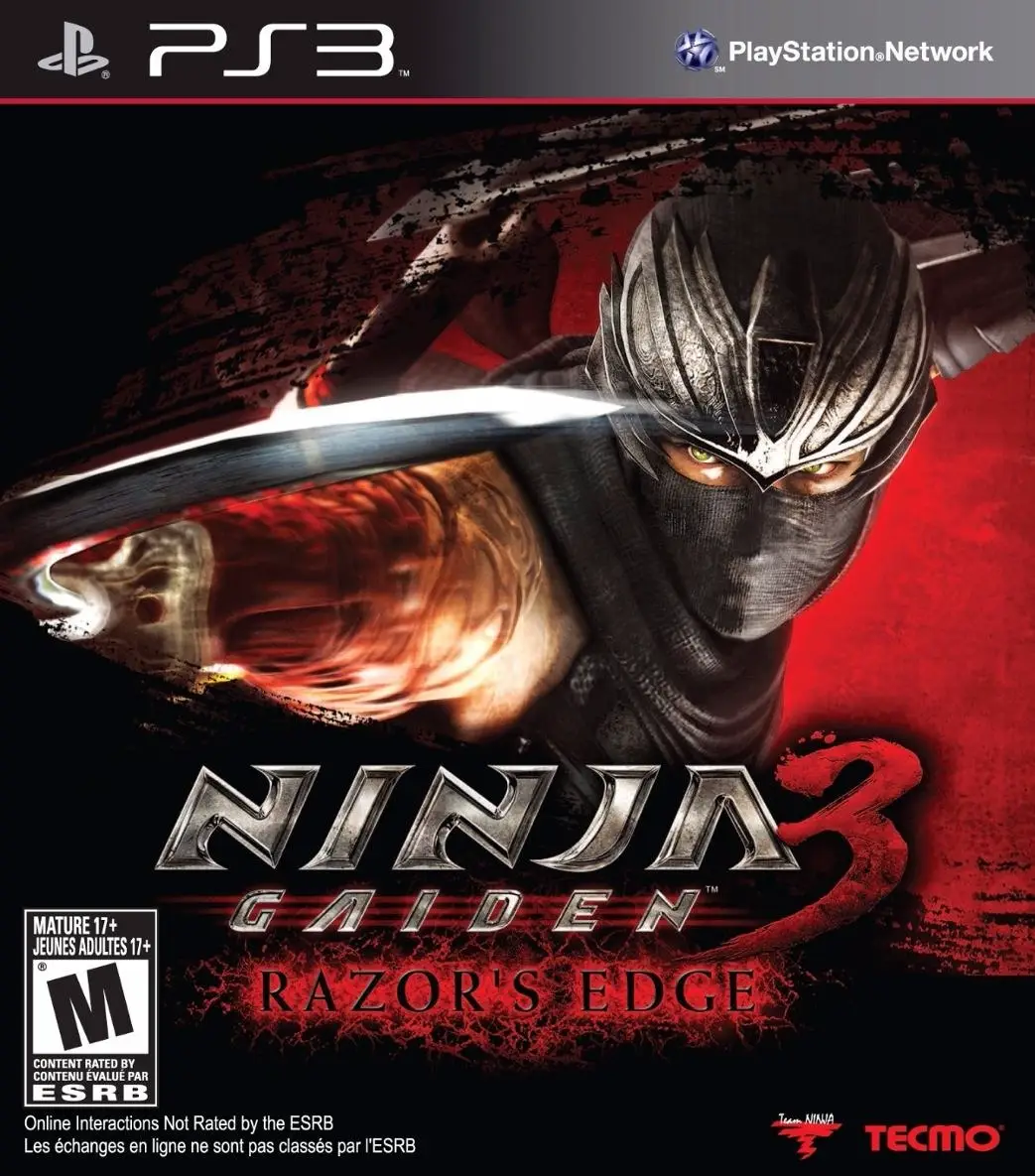 Capa de Ninja Gaiden 3: Razor's Edge