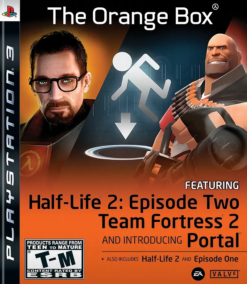 Capa de Orange Box