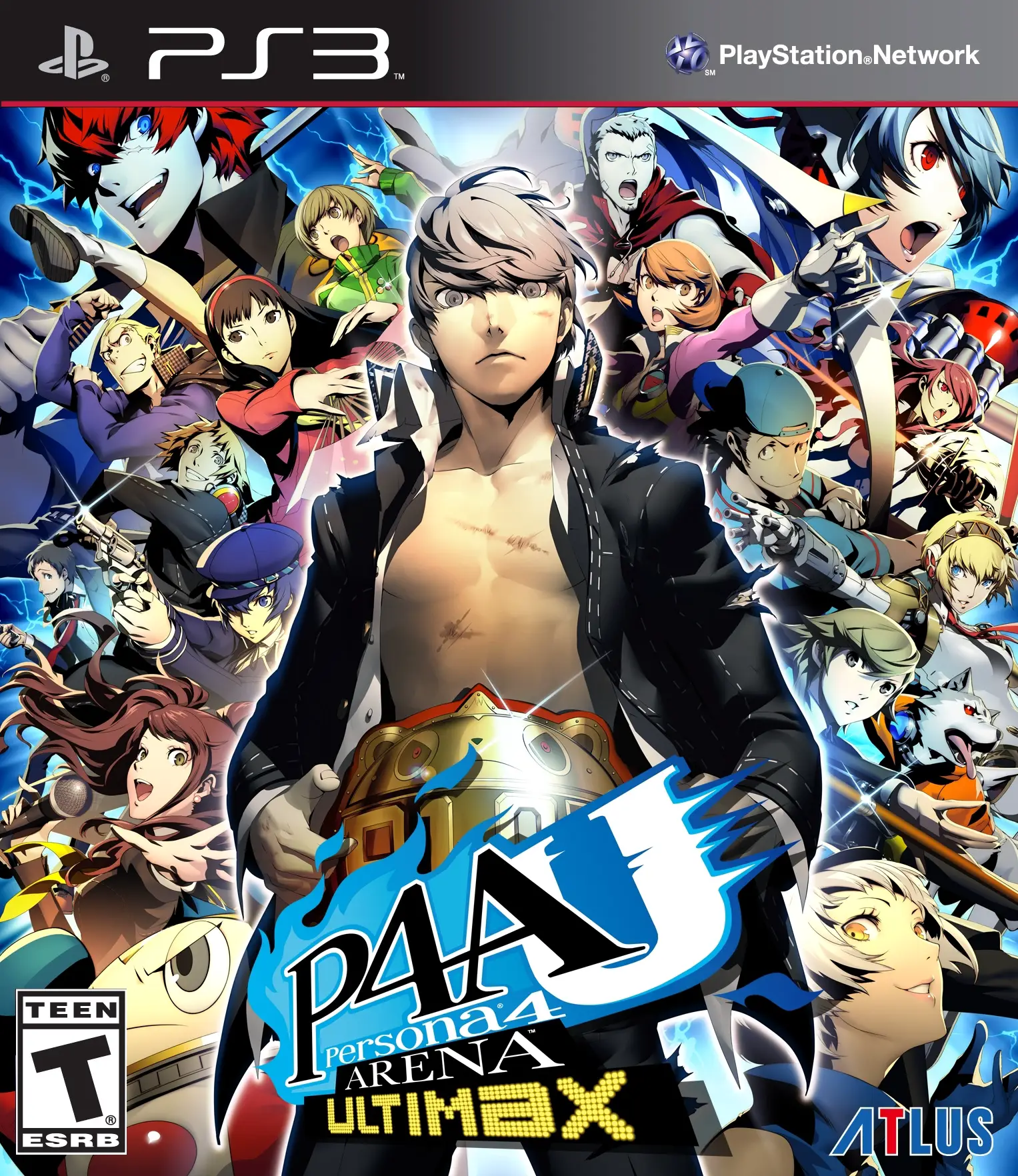 Capa de Persona 4 Arena Ultimax