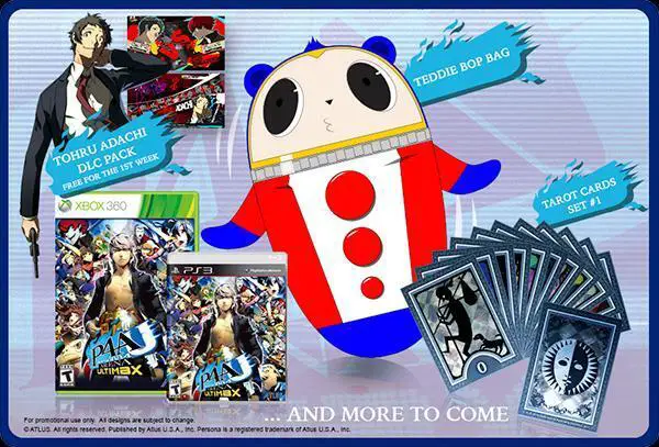 Capa de Persona 4 Arena Ultimax [Tarot Card Bundle]