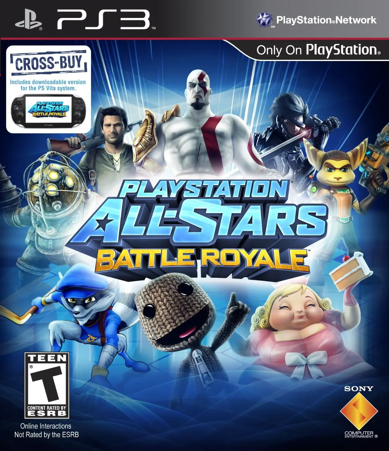 Capa de PlayStation All-Stars Battle Royale
