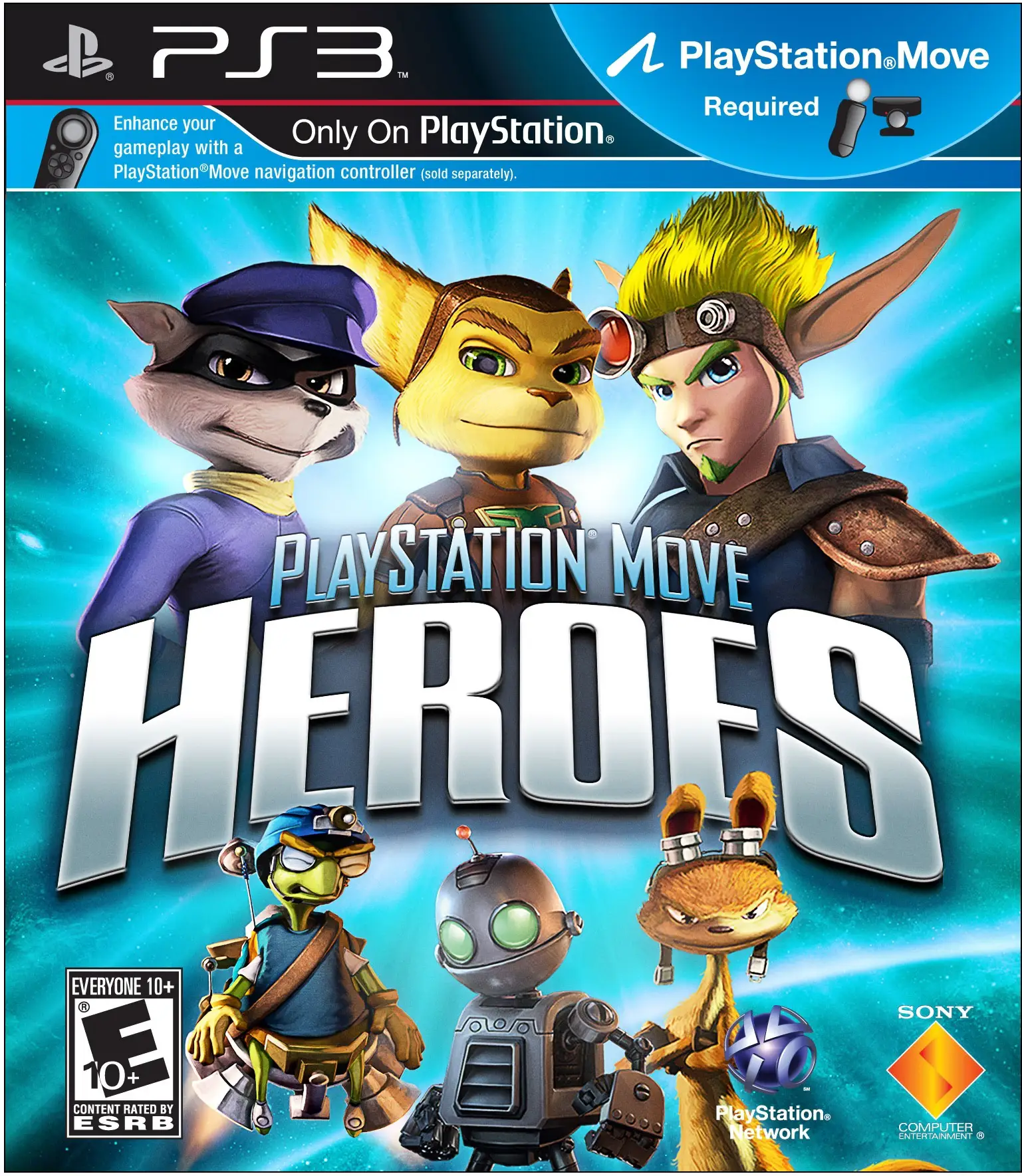 Capa de PlayStation Move Heroes