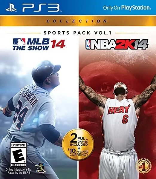 Capa de PlayStation Sports Pack Vol. 1 - MLB 14 The Show / NBA2K14