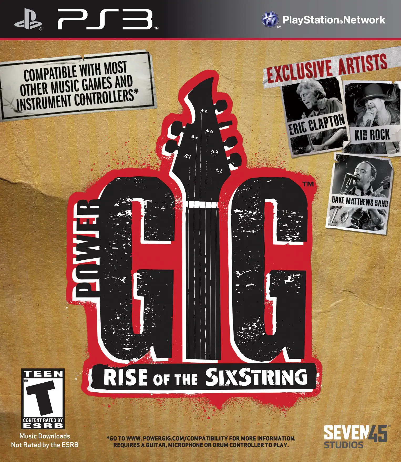 Capa de Power Gig: Rise of the SixString