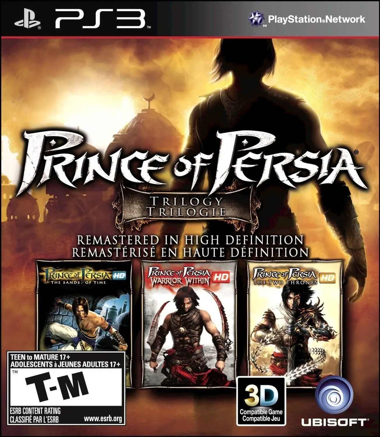 Capa de Prince of Persia Classic Trilogy HD