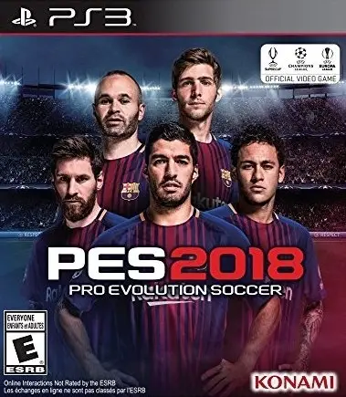 Capa de Pro Evolution Soccer 2018