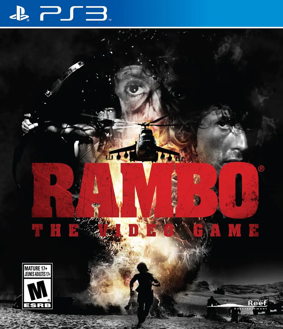 Capa de Rambo: The Video Game