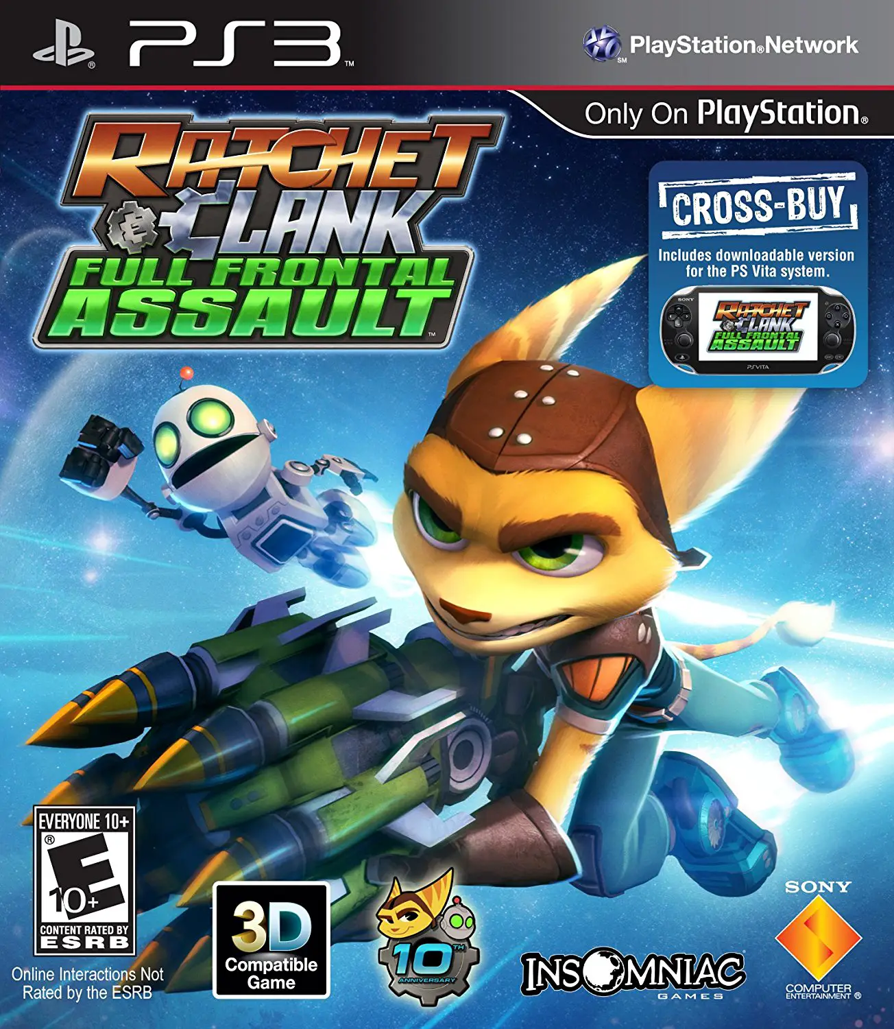 Capa de Ratchet & Clank: Full Frontal Assault