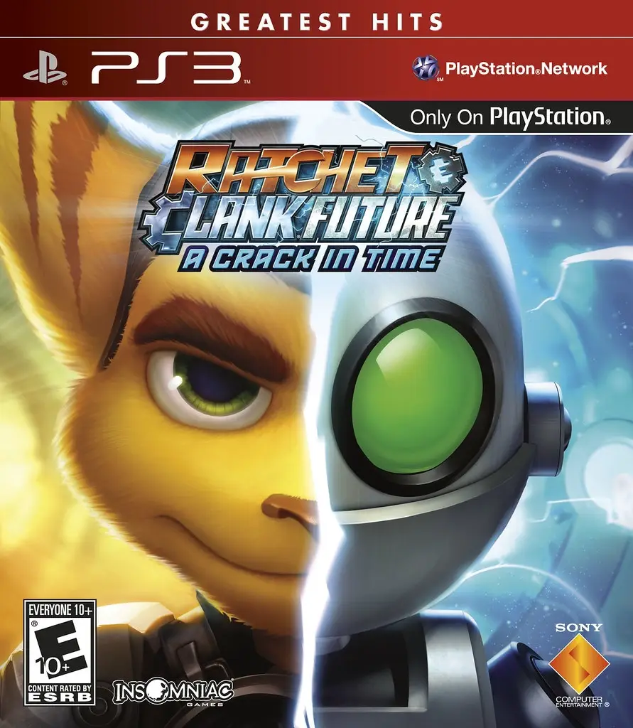 Capa de Ratchet & Clank Future: A Crack in Time [Greatest Hits]