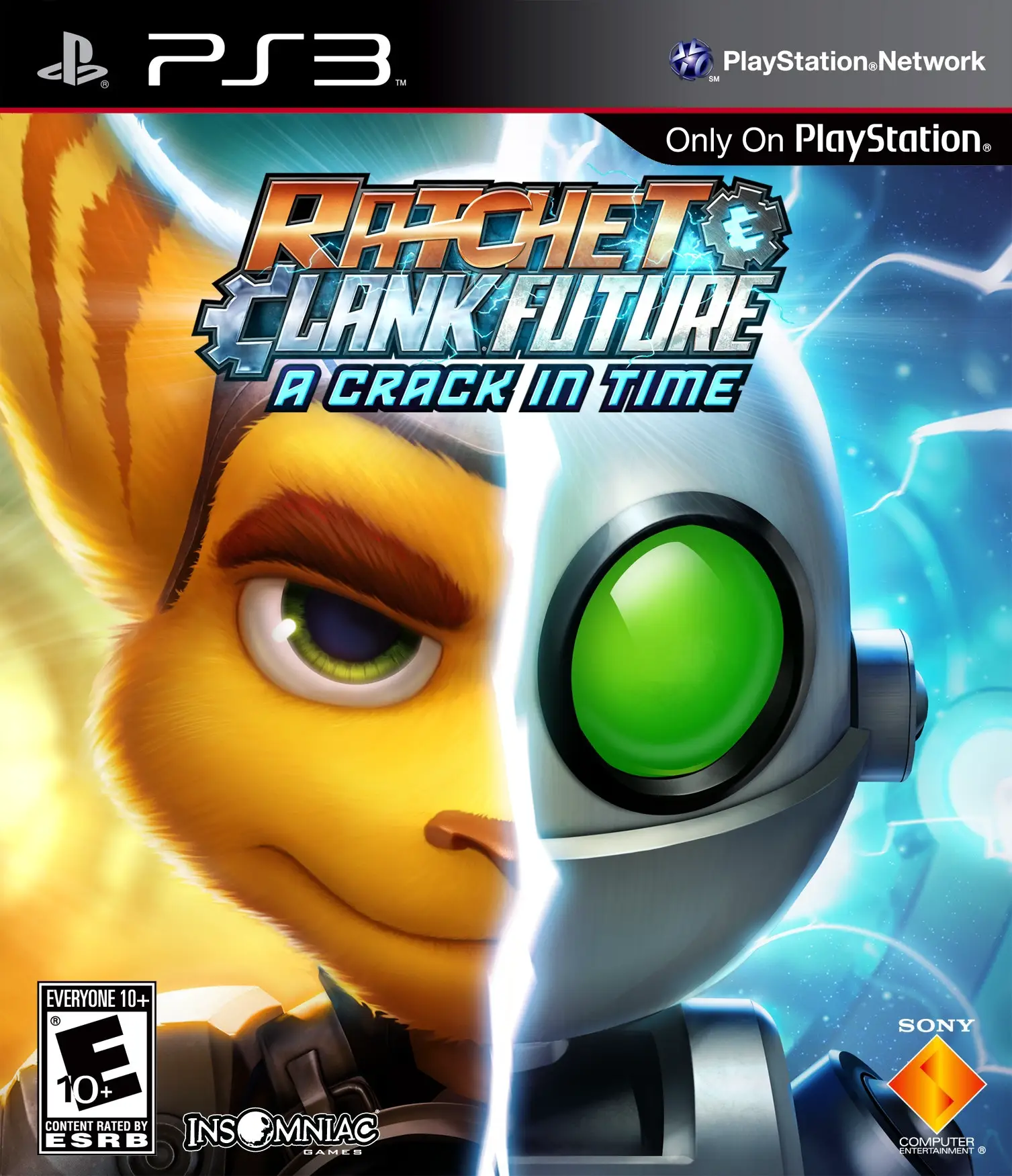 Capa de Ratchet & Clank Future: A Crack in Time
