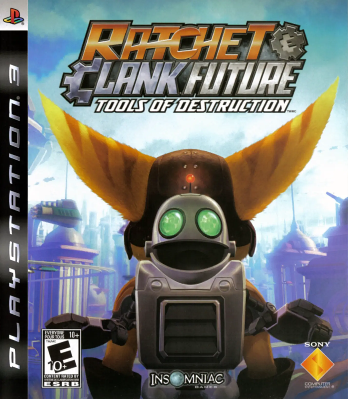 Capa de Ratchet & Clank Future: Tools of Destruction