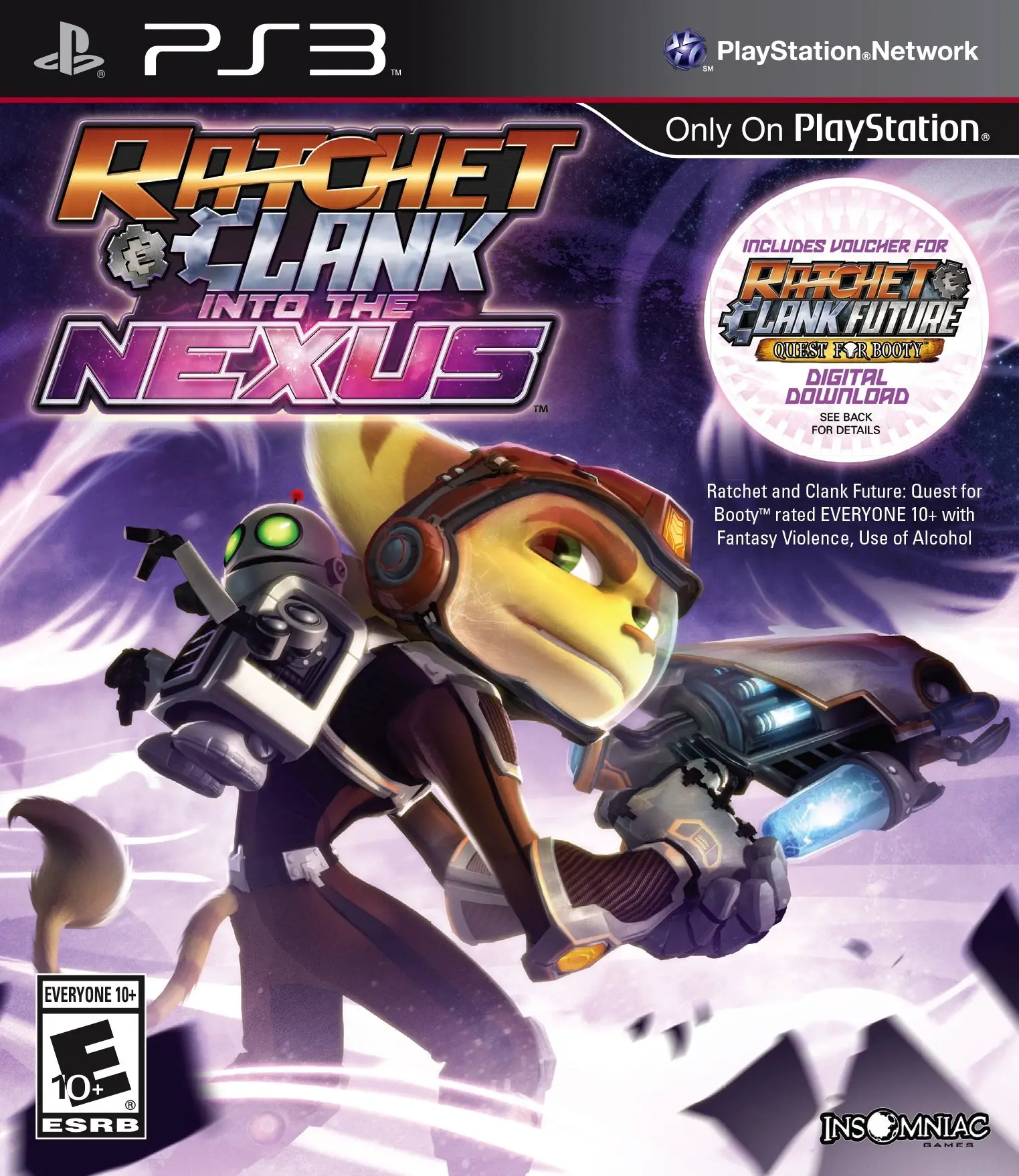 Capa de Ratchet & Clank: Into the Nexus