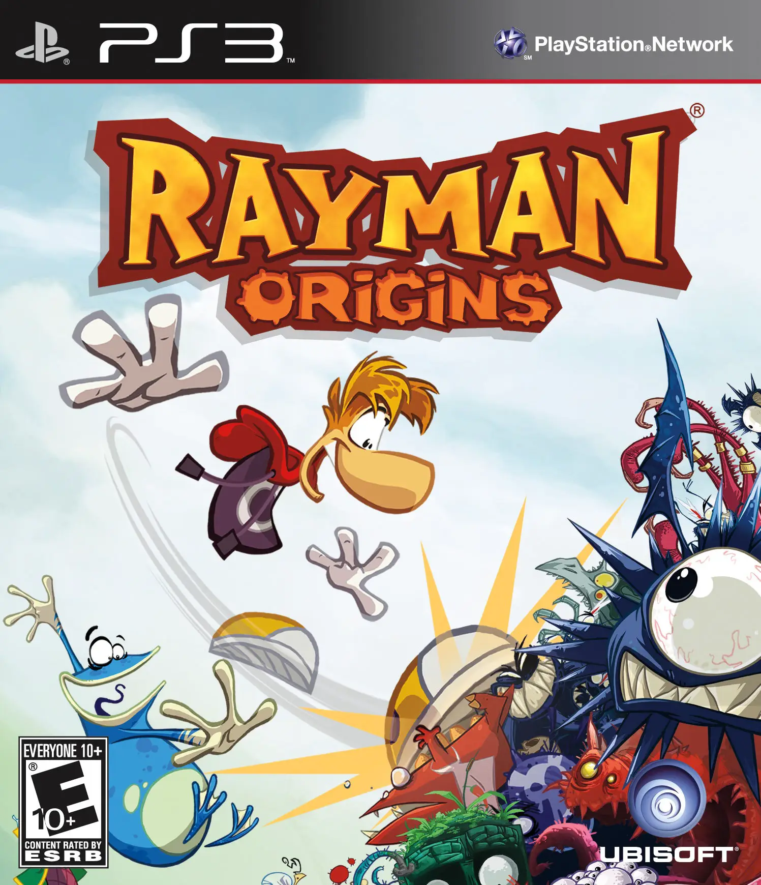 Capa de Rayman Origins