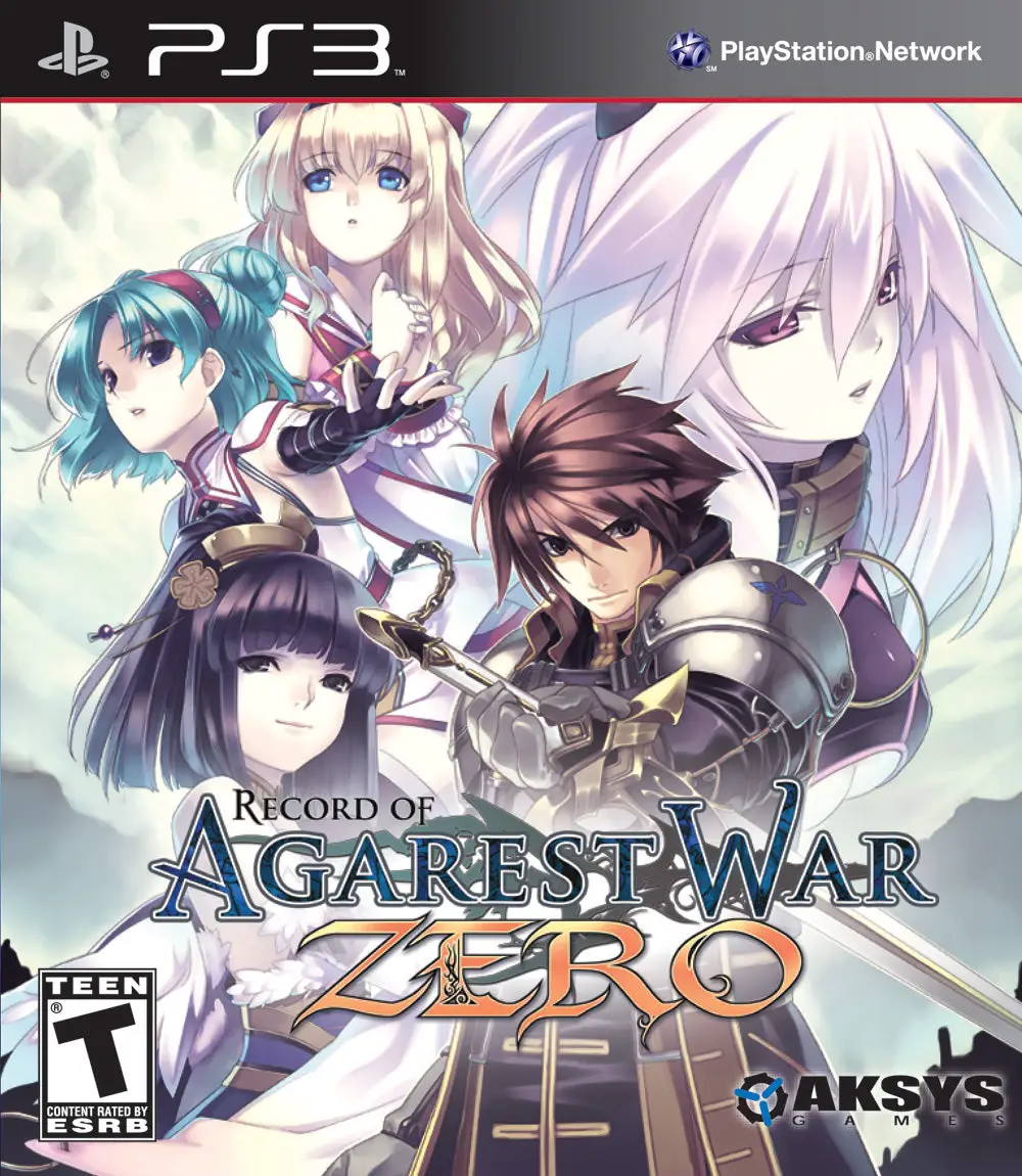Capa de Record of Agarest War Zero