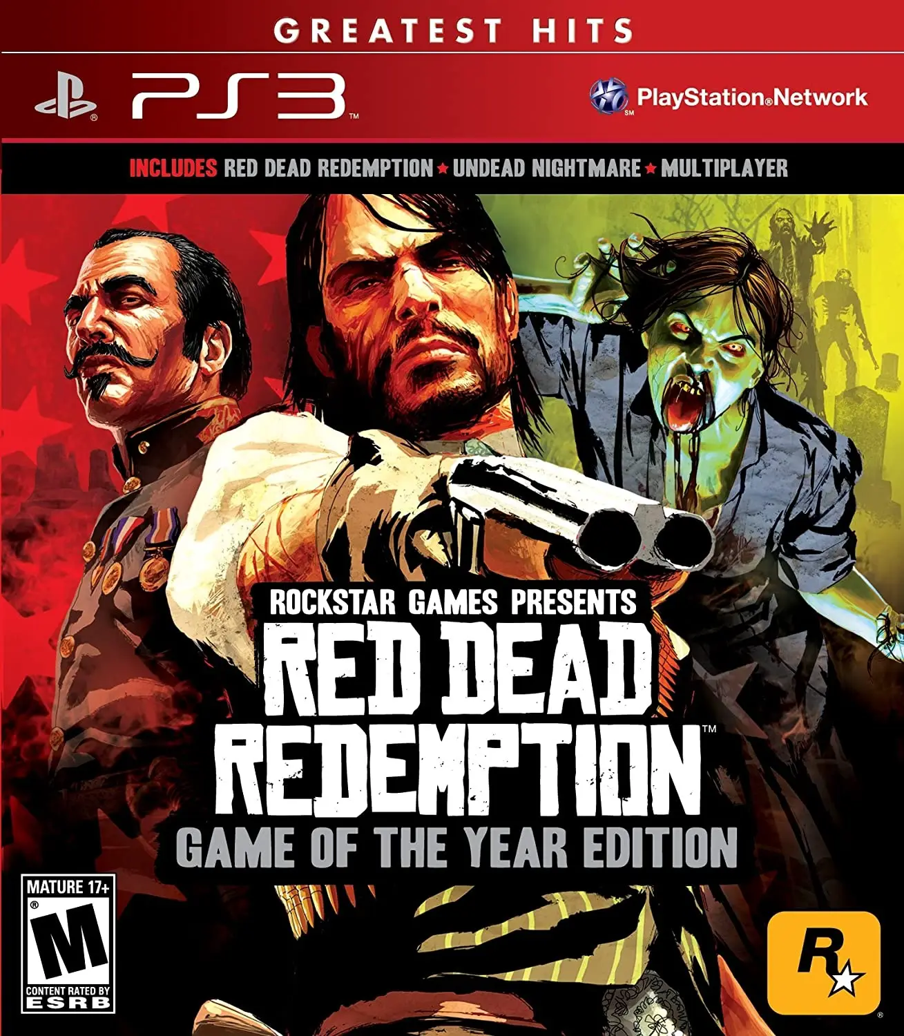 Capa de Red Dead Redemption [Game of the Year Edition] [Greatest Hits]