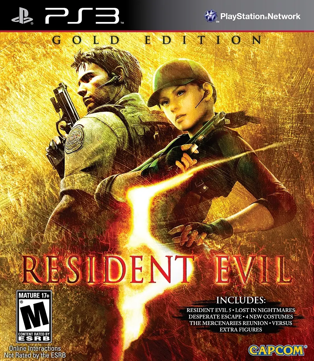Capa de Resident Evil 5 [Gold Edition]