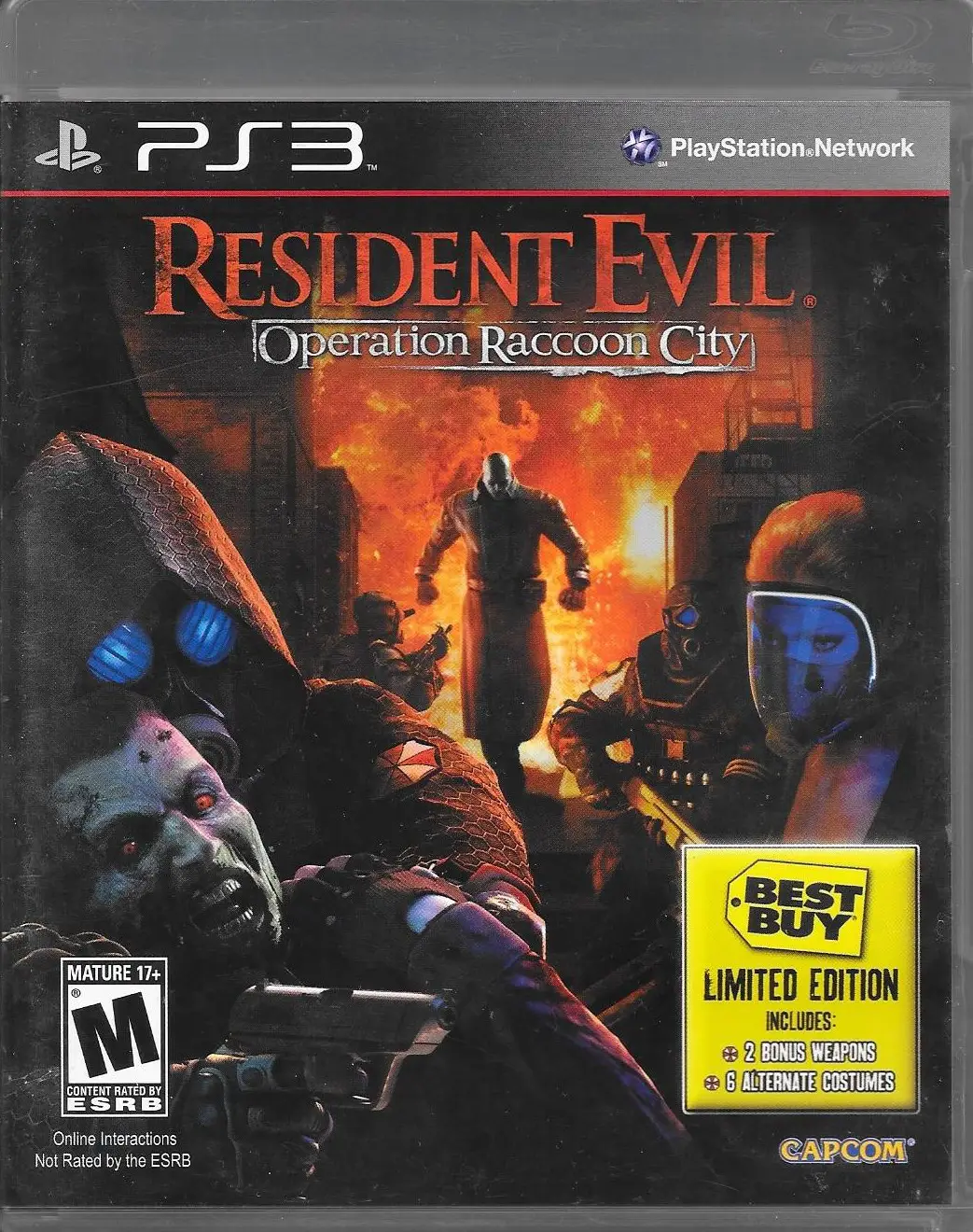 Capa de Resident Evil: Operation Raccoon City [Best Buy Limited Edition]