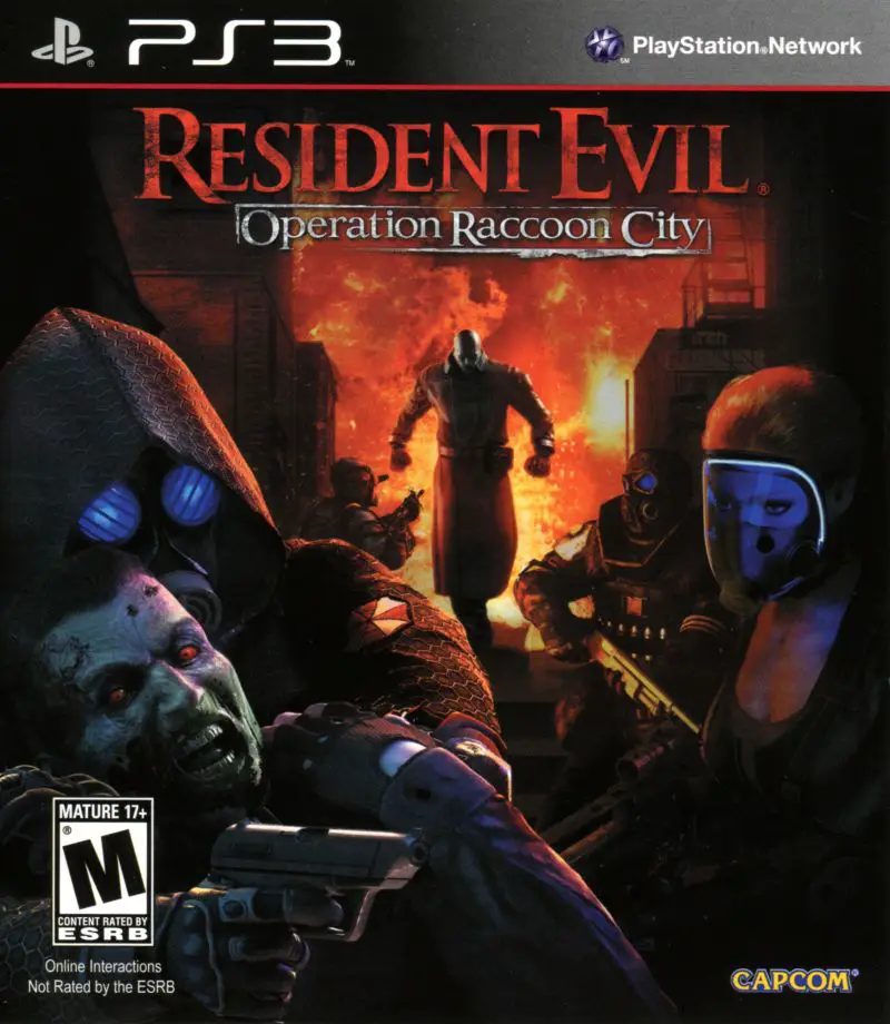 Capa de Resident Evil: Operation Raccoon City
