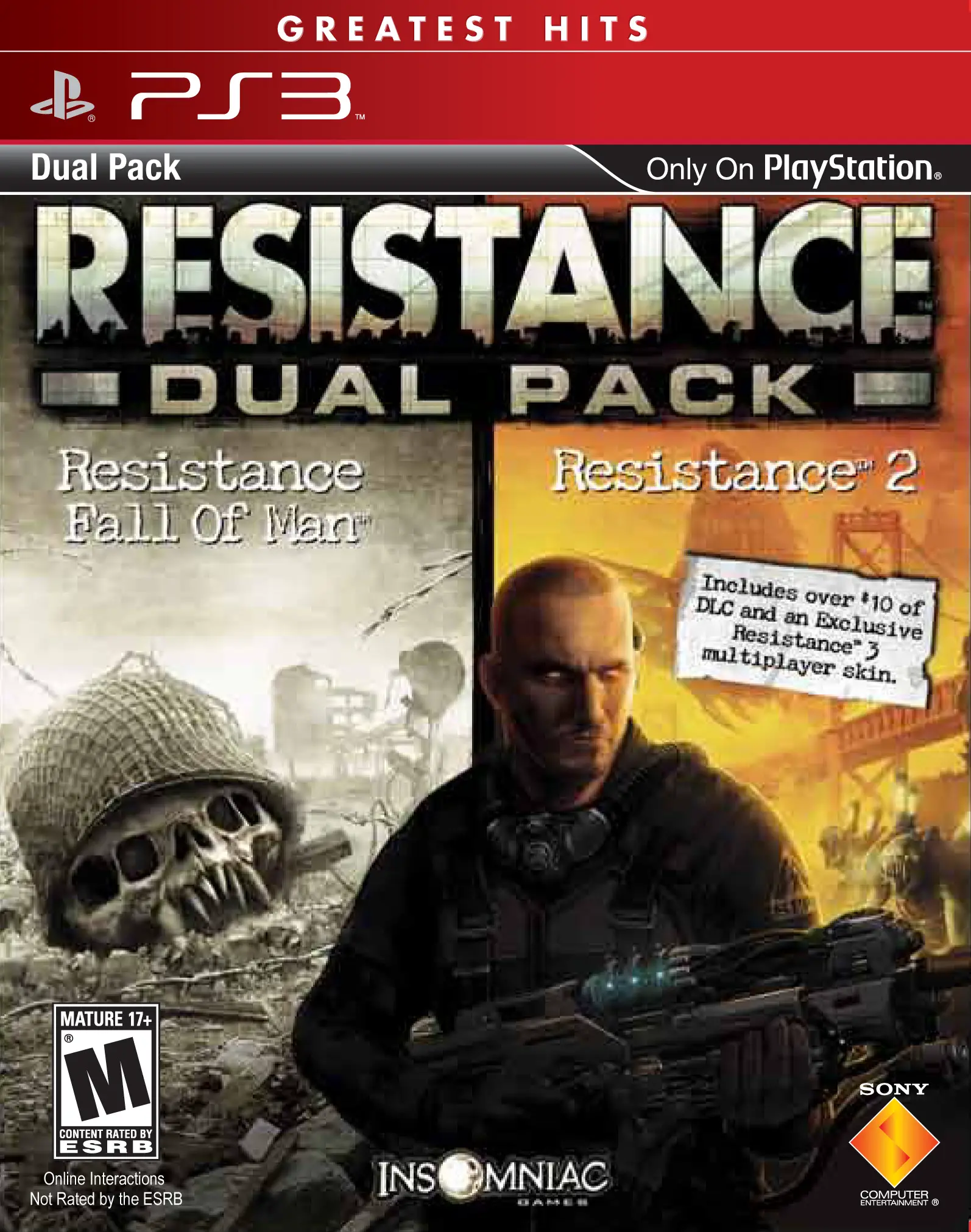Capa de Resistance Dual Pack [Greatest Hits]