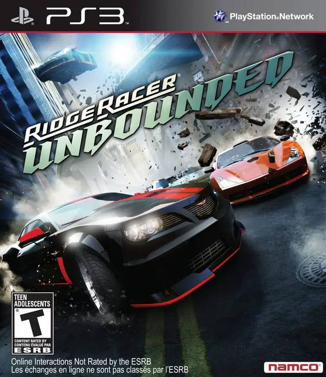 Capa de Ridge Racer Unbounded