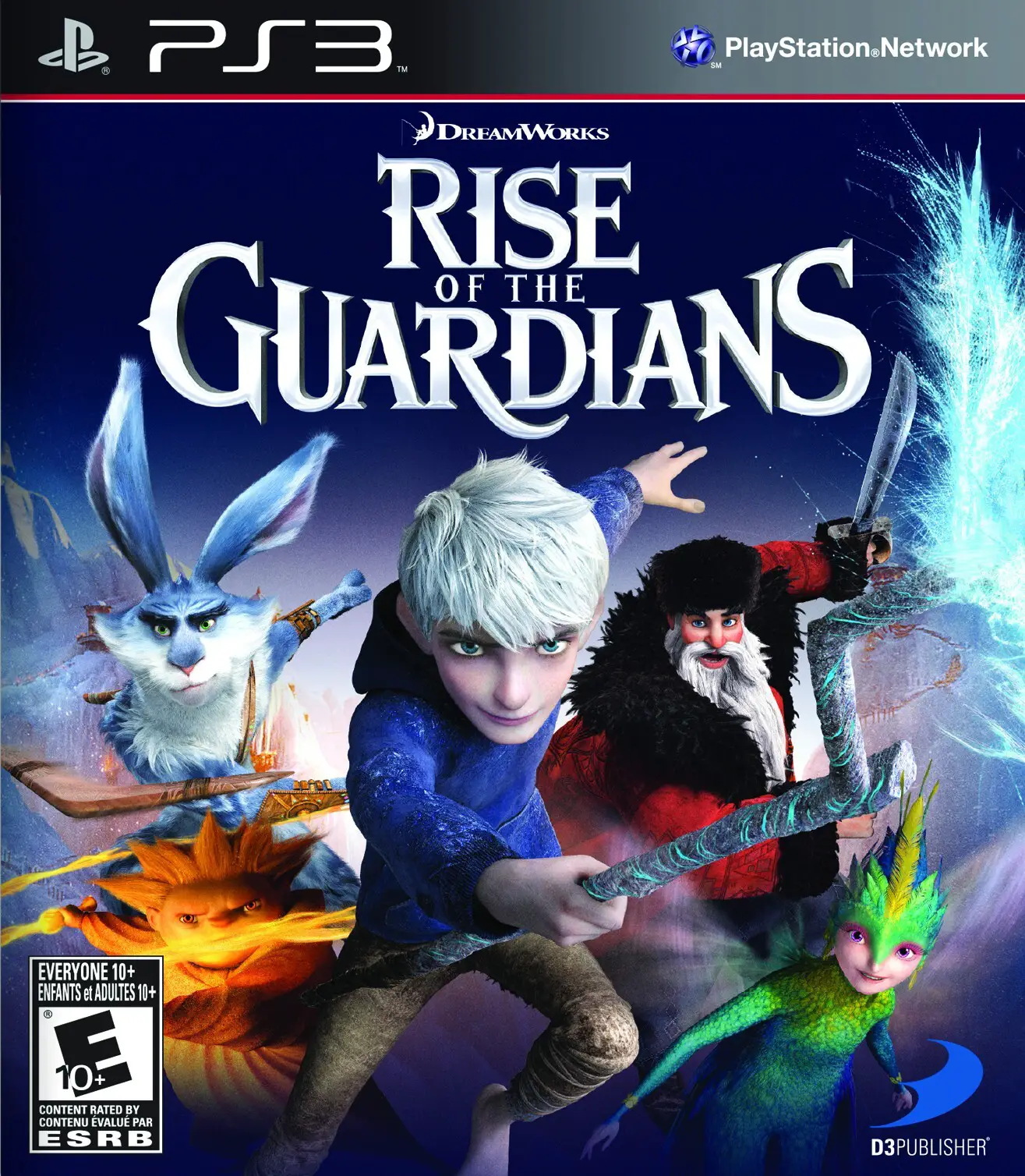 Capa de Rise of the Guardians