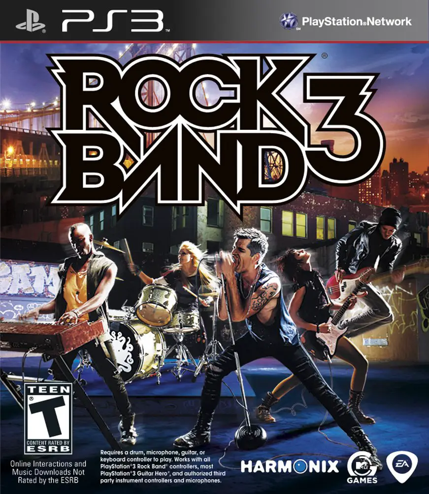 Capa de Rock Band 3