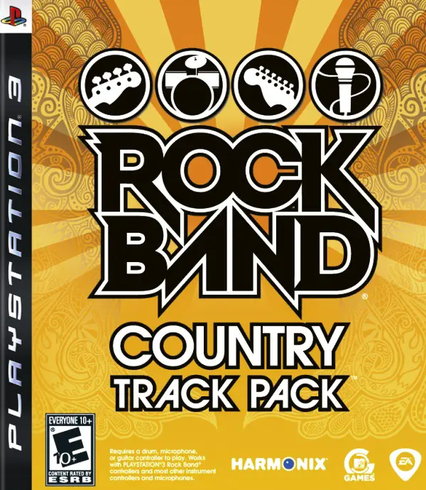 Capa de Rock Band Country Track Pack