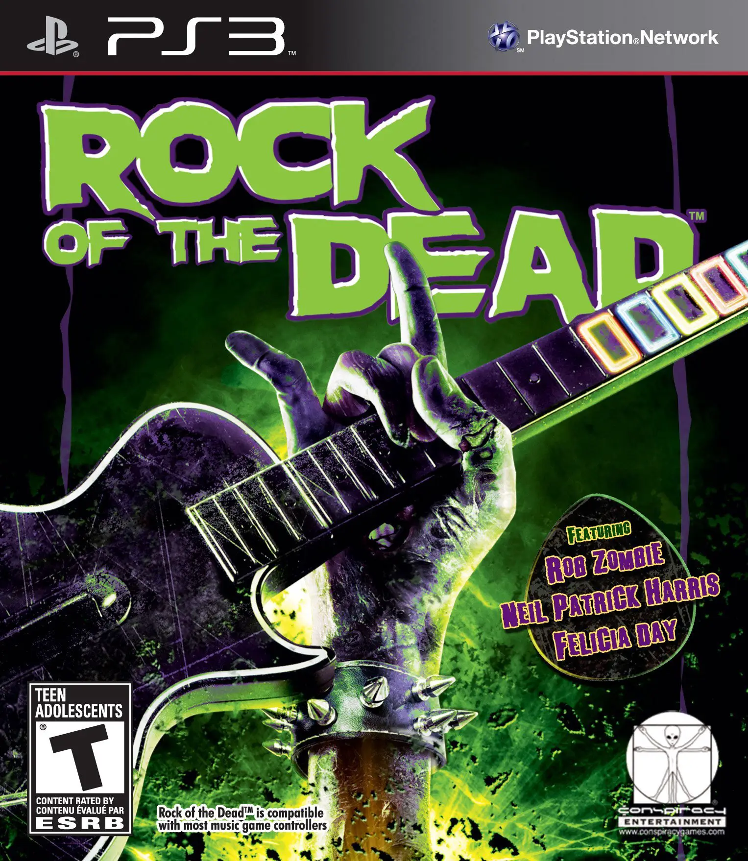 Capa de Rock of the Dead