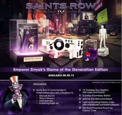 Capa de Saints Row IV [Game of the Generation Edition]