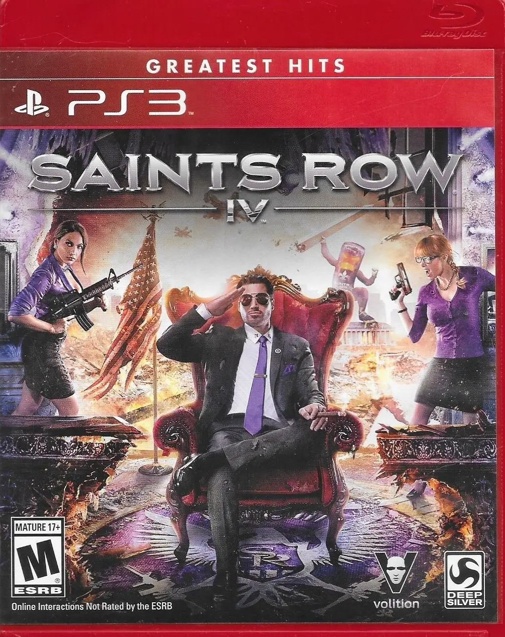 Capa de Saints Row IV [Greatest Hits]