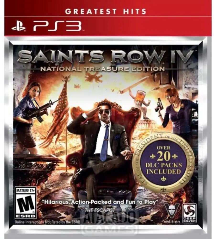 Capa de Saints Row IV: National Treasure Edition