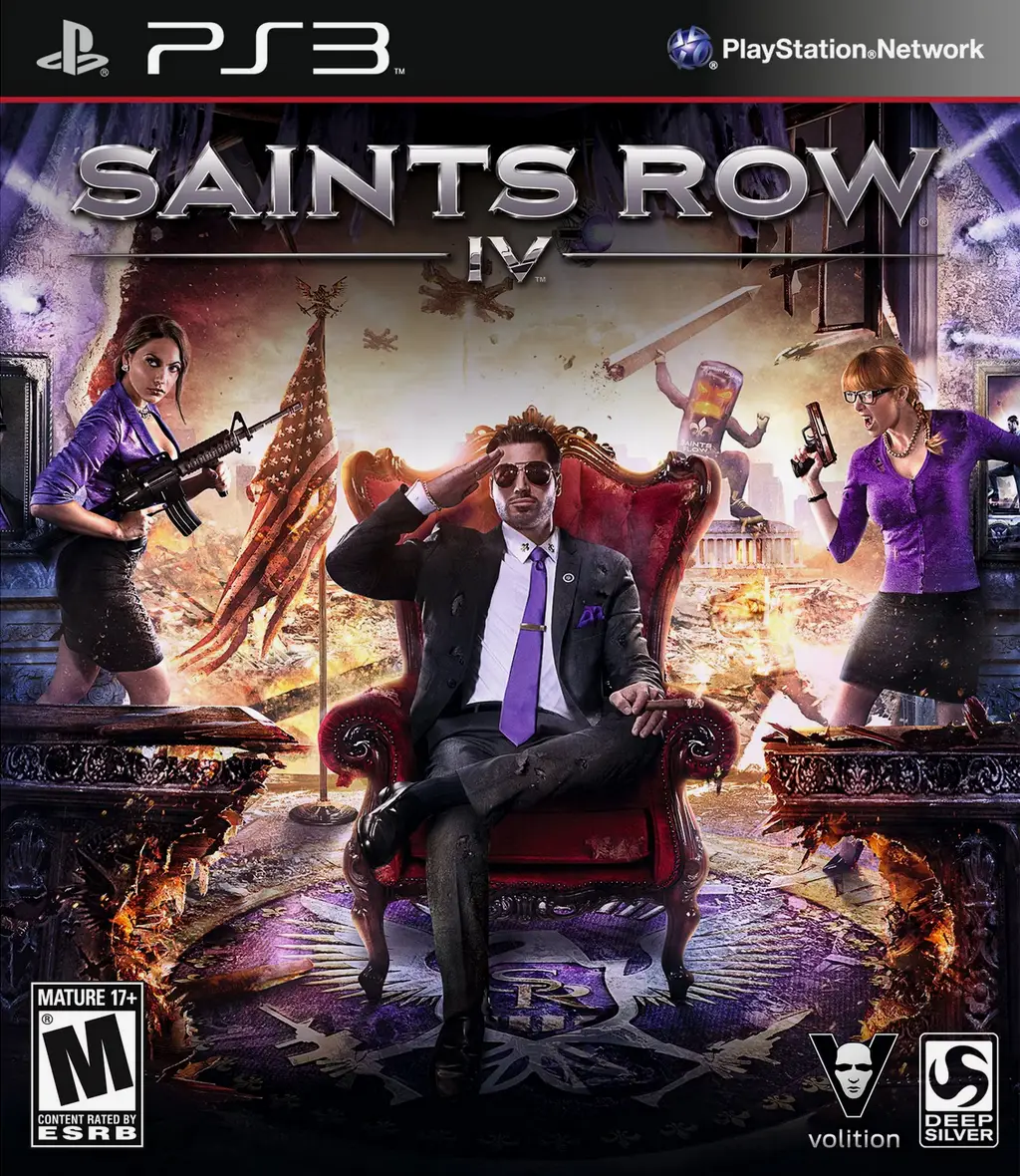 Capa de Saints Row IV
