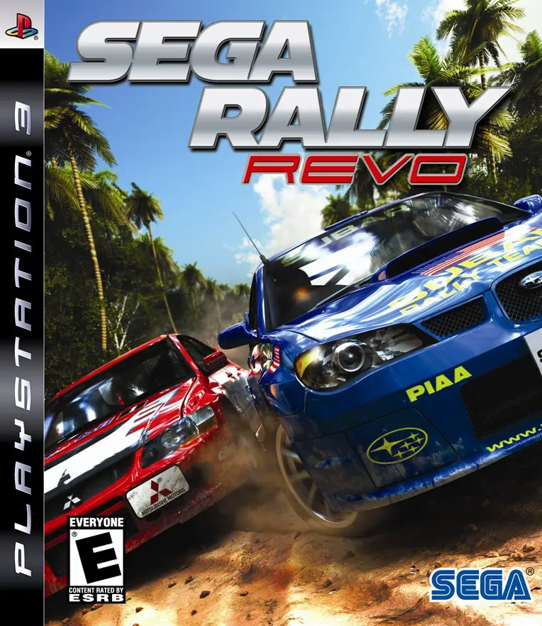Capa de Sega Rally Revo