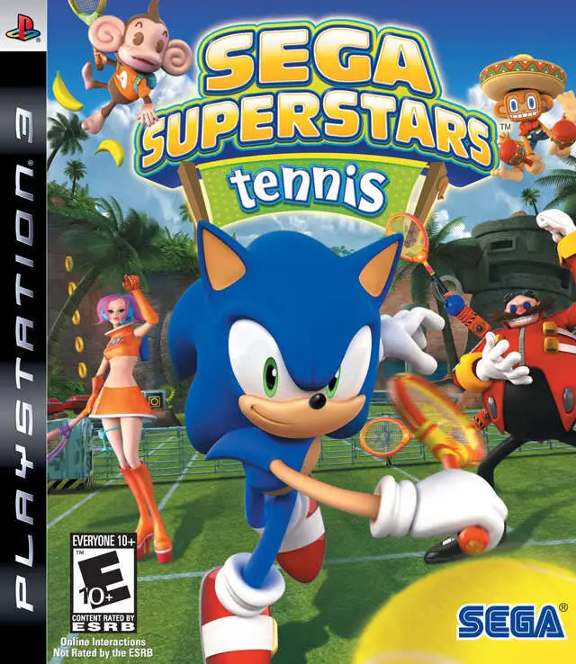 Capa de Sega Superstars Tennis