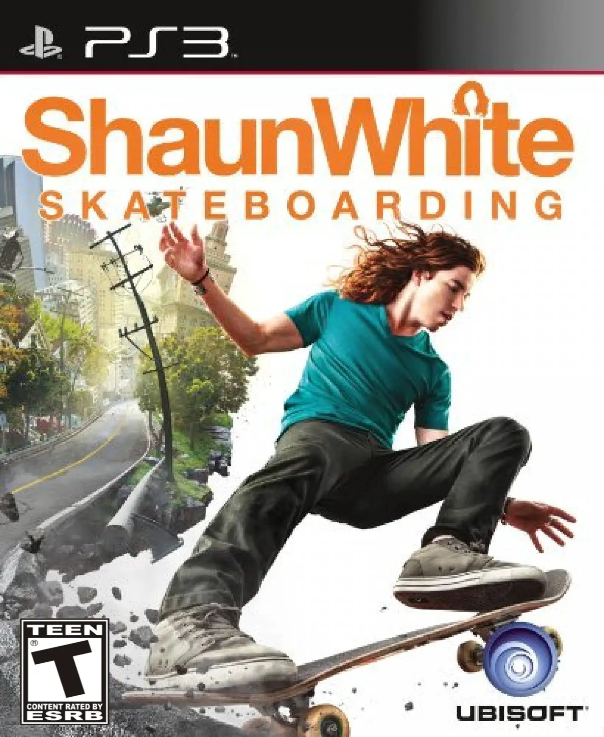 Capa de Shaun White Skateboarding