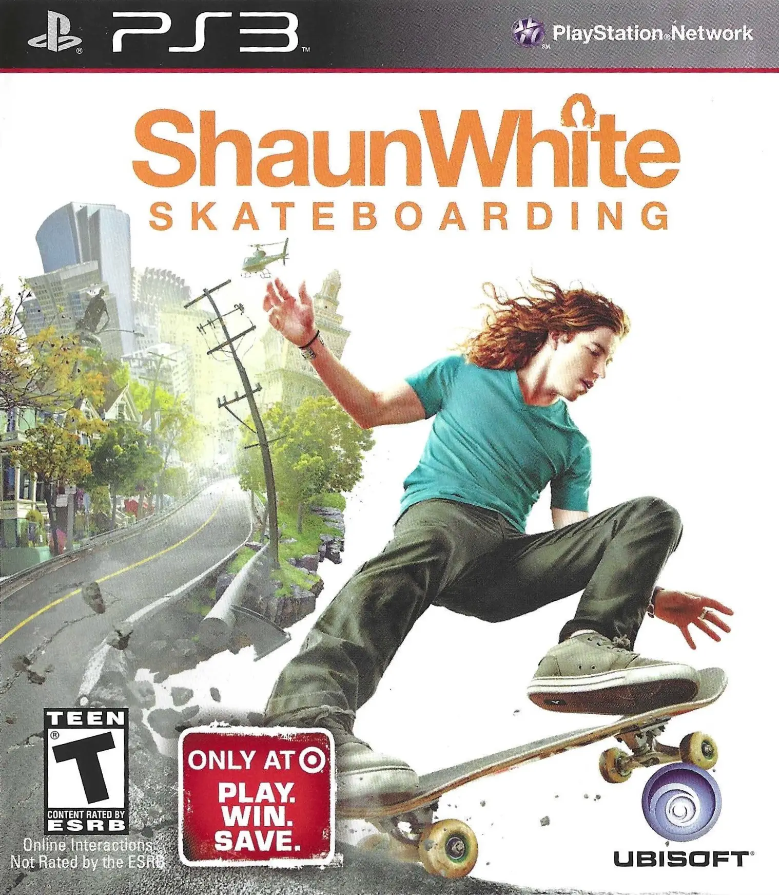 Capa de Shaun White Skateboarding [Target Edition]