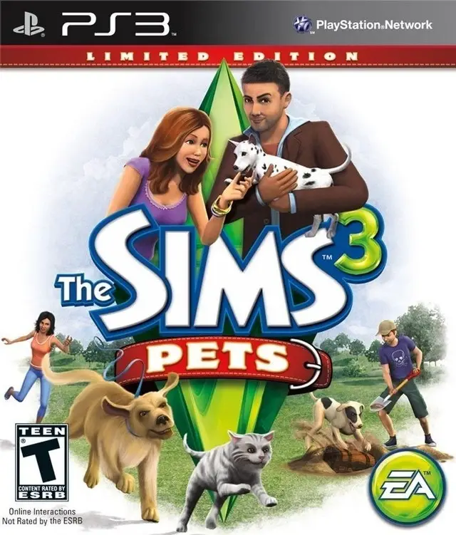 Capa de Sims 3 Pets [Limited Edition]